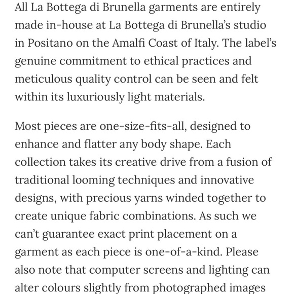 La Bottegga di Brumella Tan/White One of a Kind Lightweight Cardigan MSRP: $639 - Picture 8 of 9